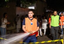 Santa Casa de Votuporanga realiza simulado noturno de situação de emergência e combate a incêndio na Ala B