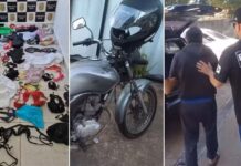Suspeito de importunação sexual contra mulheres usando disfarce feminino em moto é preso em Rio Preto