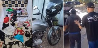 Suspeito de importunação sexual contra mulheres usando disfarce feminino em moto é preso em Rio Preto