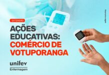 Unifev promove ações gratuitas de saúde no comércio de Votuporanga