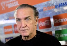 Cuca lamenta lesão de Neymar na eliminação do Santos e afirma: “Vamos ter que nos virar sem ele”