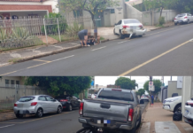 Motociclista fica gravemente ferido em acidente no centro de Votuporanga