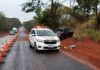 Caminhonete capota na Rodovia Péricles Bellini próximo a Vila Alves