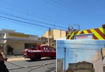 Incêndio destrói parte de residência em Votuporanga
