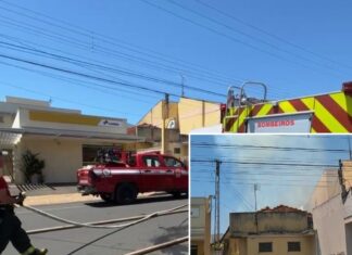 Incêndio destrói parte de residência em Votuporanga