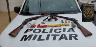 Homem é preso por posse irregular de armas e munições em propriedade rural de Birigui