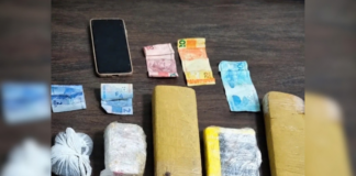 Dois são presos e adolescente apreendido com drogas na Rodovia Péricles Bellini