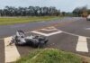 Motociclista morre após colisão com caminhão e caso pode ter ligação com disparos de arma de fogo em Pereira Barreto