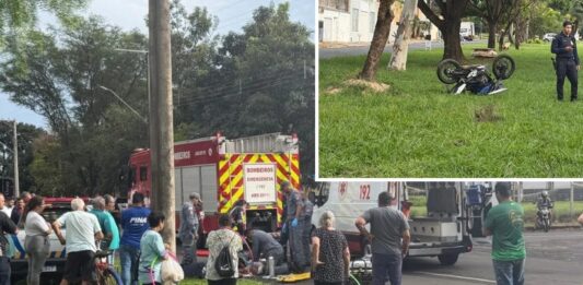 Idoso morre após ser atropelado por motocicleta em Araçatuba