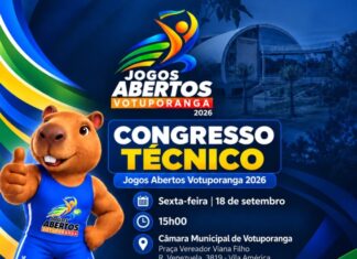 Votuporanga recebe Congresso Técnico dos Jogos Abertos nesta sexta-feira