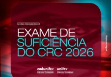 Unifev prorroga inscrições para curso preparatório para o Exame de Suficiência do CRC