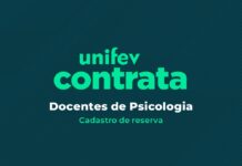 Unifev abre contratação de docentes para o curso de Psicologia