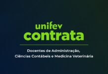 Unifev abre contratação de docentes para três cursos de graduação