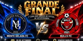 Mente Gelada e Bulls decidem título da 1ª Copa dos Amigos de Futsal em Votuporanga