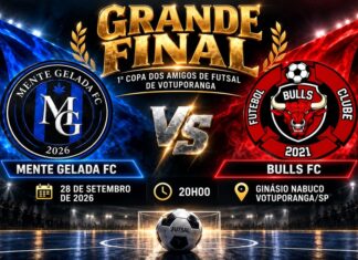 Mente Gelada e Bulls decidem título da 1ª Copa dos Amigos de Futsal em Votuporanga