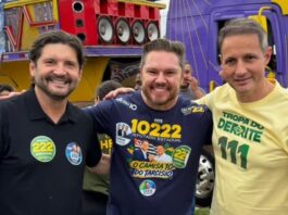 Campetti participa de carreata com candidatos ao Senado em Olímpia