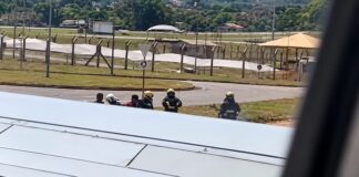 “SUSTO NO AR: avião da Gol com 190 pessoas faz pouso de emergência”.