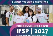 IFSP Votuporanga oferece 40 vagas para o curso Técnico em Mecânica