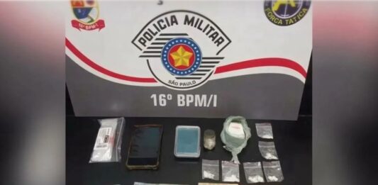 Força Tática prende homem por tráfico de drogas em Votuporanga