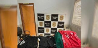 Comerciante é presa por vender roupas falsificadas durante fiscalização em Mesópolis