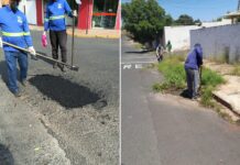 Prefeitura mantém serviços de limpeza e conservação em diferentes regiões de Votuporanga