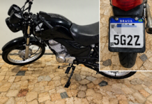 Homem é preso por adulterar placa de motocicleta para escapar de radares em Votuporanga