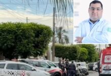 Médico morre em confronto com a PM durante ocorrência de violência doméstica