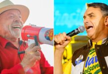 Flávio Bolsonaro vence em Votuporanga, mas Lula é reeleito presidente do Brasil
