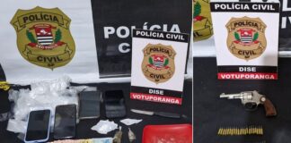 DISE desarticula pontos de tráfico de drogas e prende trio em Votuporanga