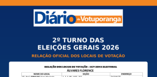 Eleições 2026: Votuporanga vai às urnas neste domingo para o 2º turno