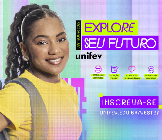 Unifev abre inscrições para o Vestibular 2027 com quatro novos cursos