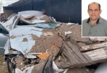 Vice-prefeito de Nova Castilho morre seis dias após ter carro atingido por caminhão
