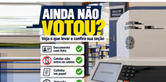 AINDA NÃO VOTOU? Veja o que levar e confira onde votar em Votuporanga