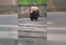 Radar flagra motociclista a 247 km/h em rodovia de Birigui