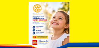 Rotary mobiliza Votuporanga em ação de conscientização e vacinação contra a poliomielite